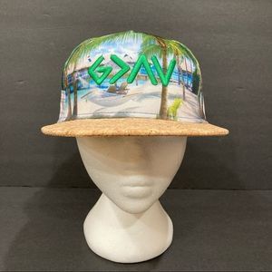 Cork Bill Paradise Beach Graphic Snapback